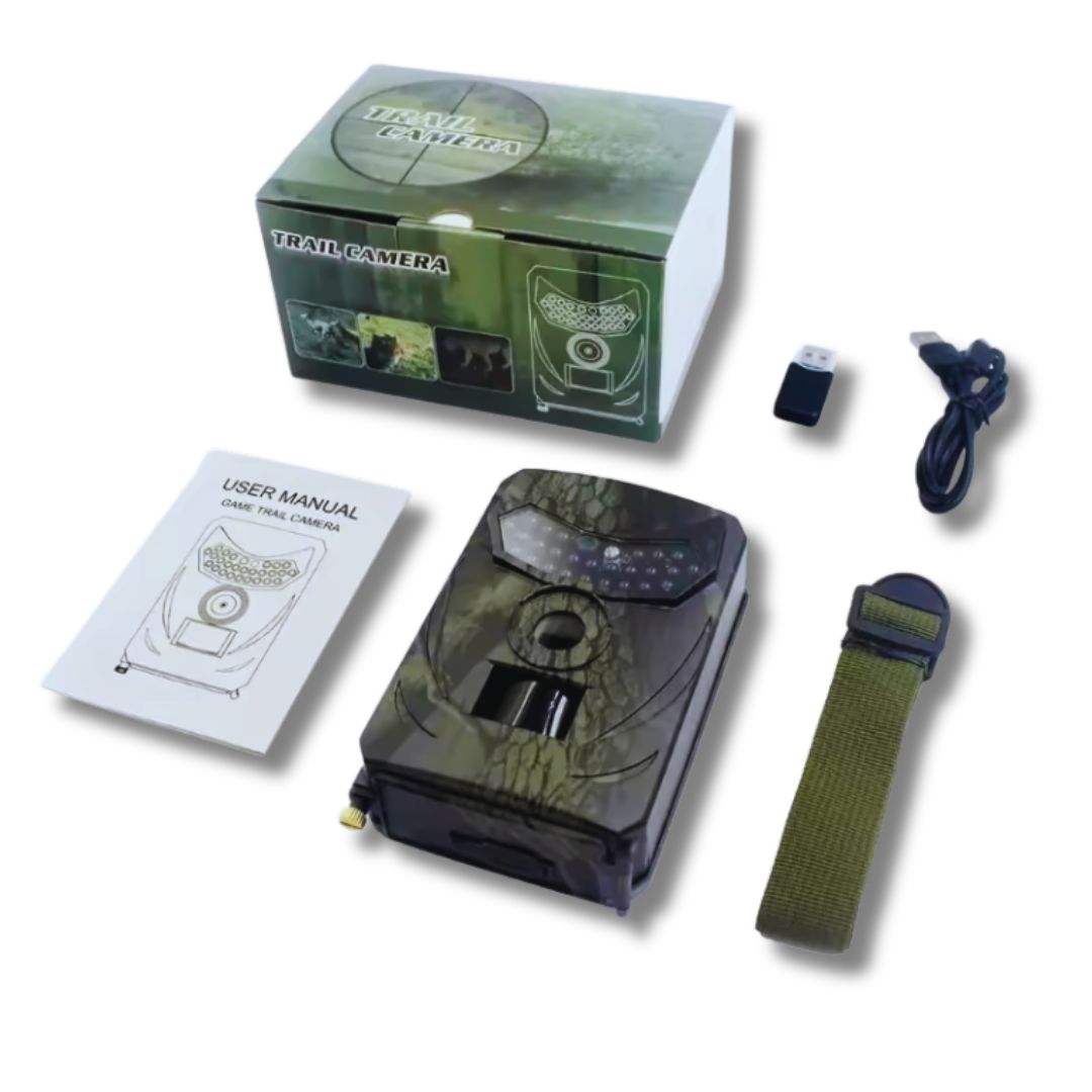 Wildkamera mit Nachtsicht – Full HD, 12MP, wetterfest