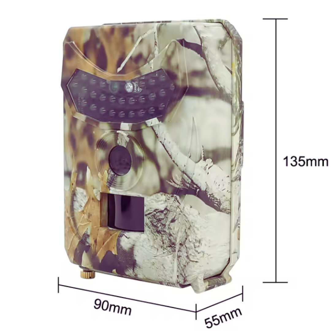 Wildkamera mit Nachtsicht – Full HD, 12MP, wetterfest